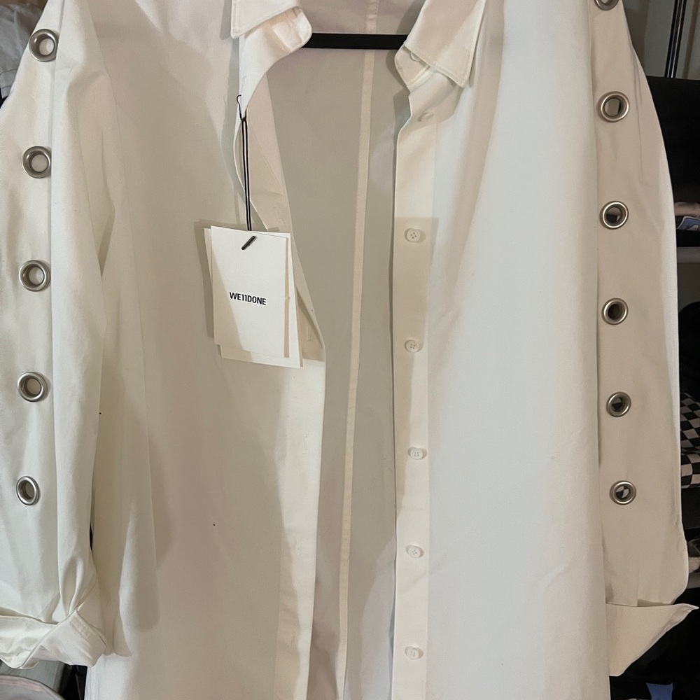 We11done Eyelets Shirt